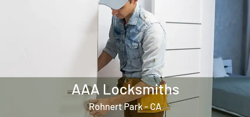  AAA Locksmiths Rohnert Park - CA