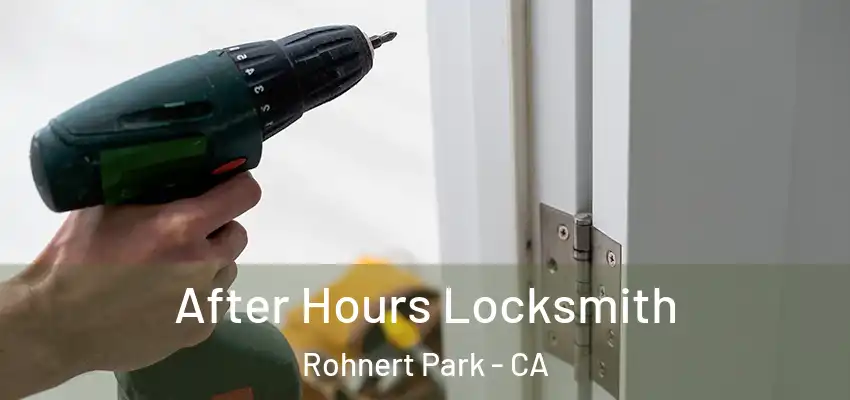  After Hours Locksmith Rohnert Park - CA