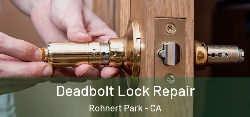 Deadbolt Lock Repair Rohnert Park - CA