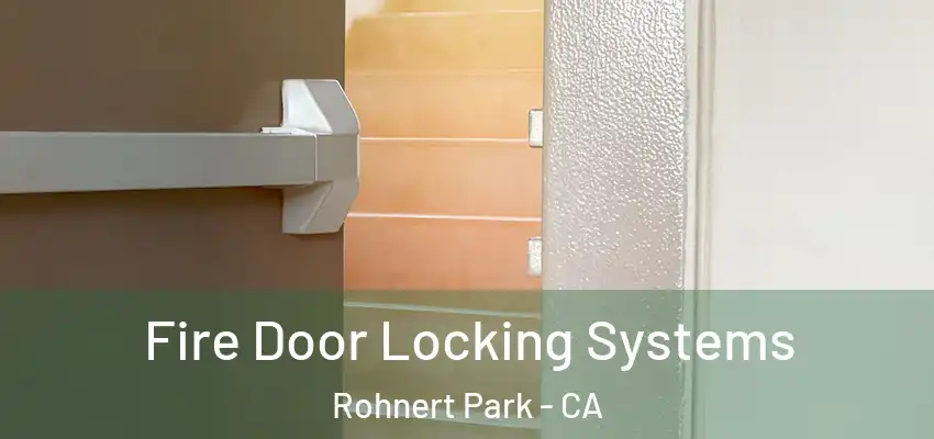 Fire Door Locking Systems Rohnert Park - CA