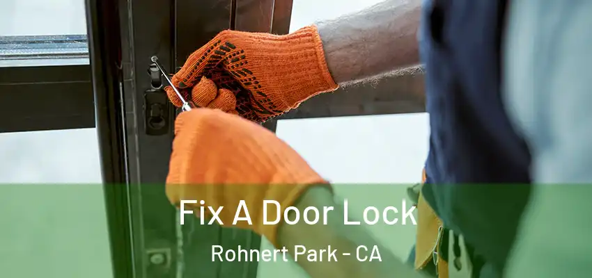  Fix A Door Lock Rohnert Park - CA