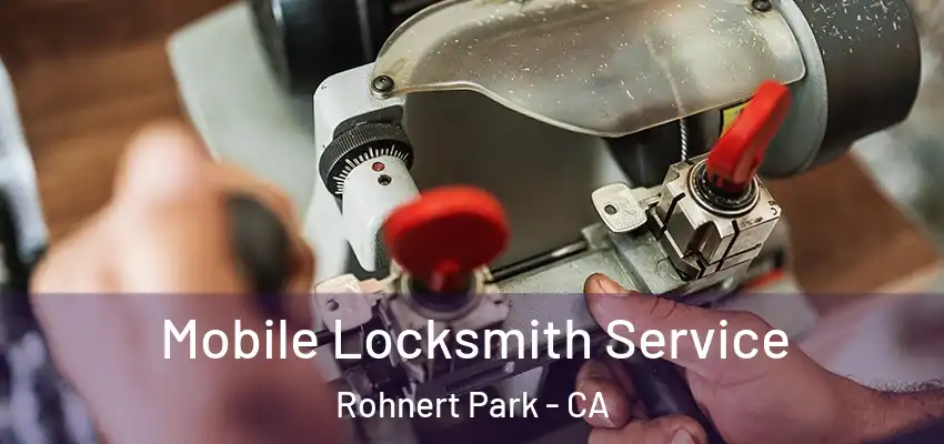 Mobile Locksmith Service Rohnert Park - CA